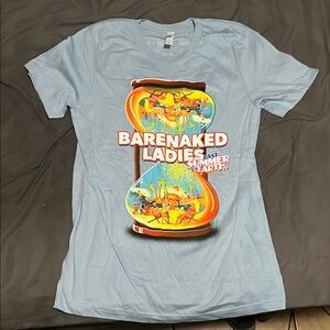 New Blue Medium Bella Canvas Barenaked Ladies T-shirt